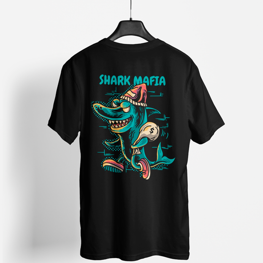 REMERA OVERSIZE SHARK MAFIA