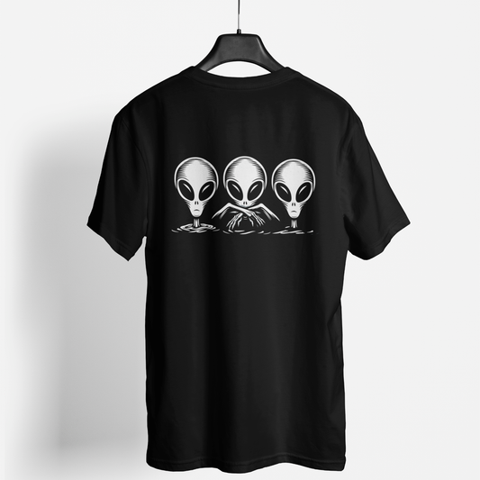 REMERA OVERSIZE ALIENS EXIST