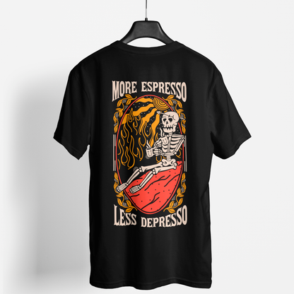 REMERA OVERSIZE LESS DEPRESSO