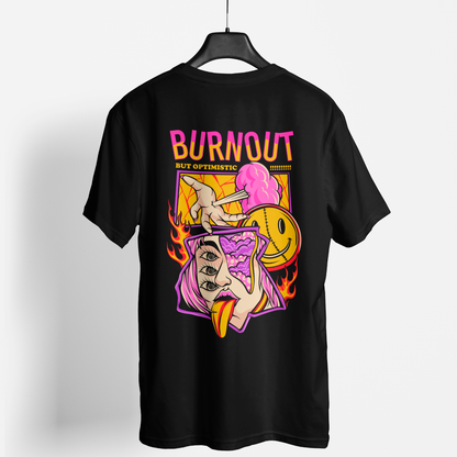 REMERA OVERSIZE BURNOUT